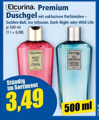 Elcurina Premium Duschgel