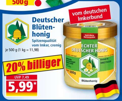 Deutscher Blütenhonig