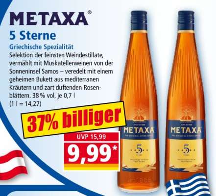 Metaxa 5 Sterne