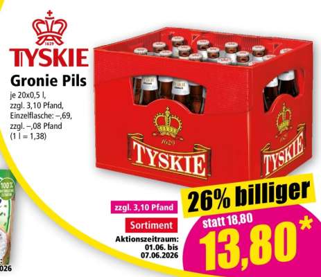 TYSKIE Gronie Pils