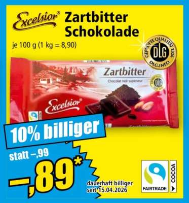 Zartbitter Schokolade