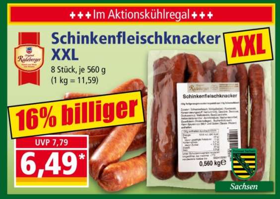 Schinkenfleischknacker XXL