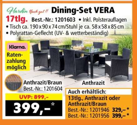 Dining-Set VERA 17tlg.