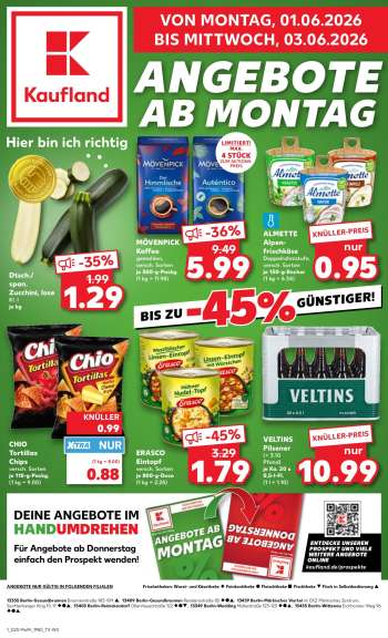 Prospekte Kaufland - 1.06.2026 - 3.06.2026.