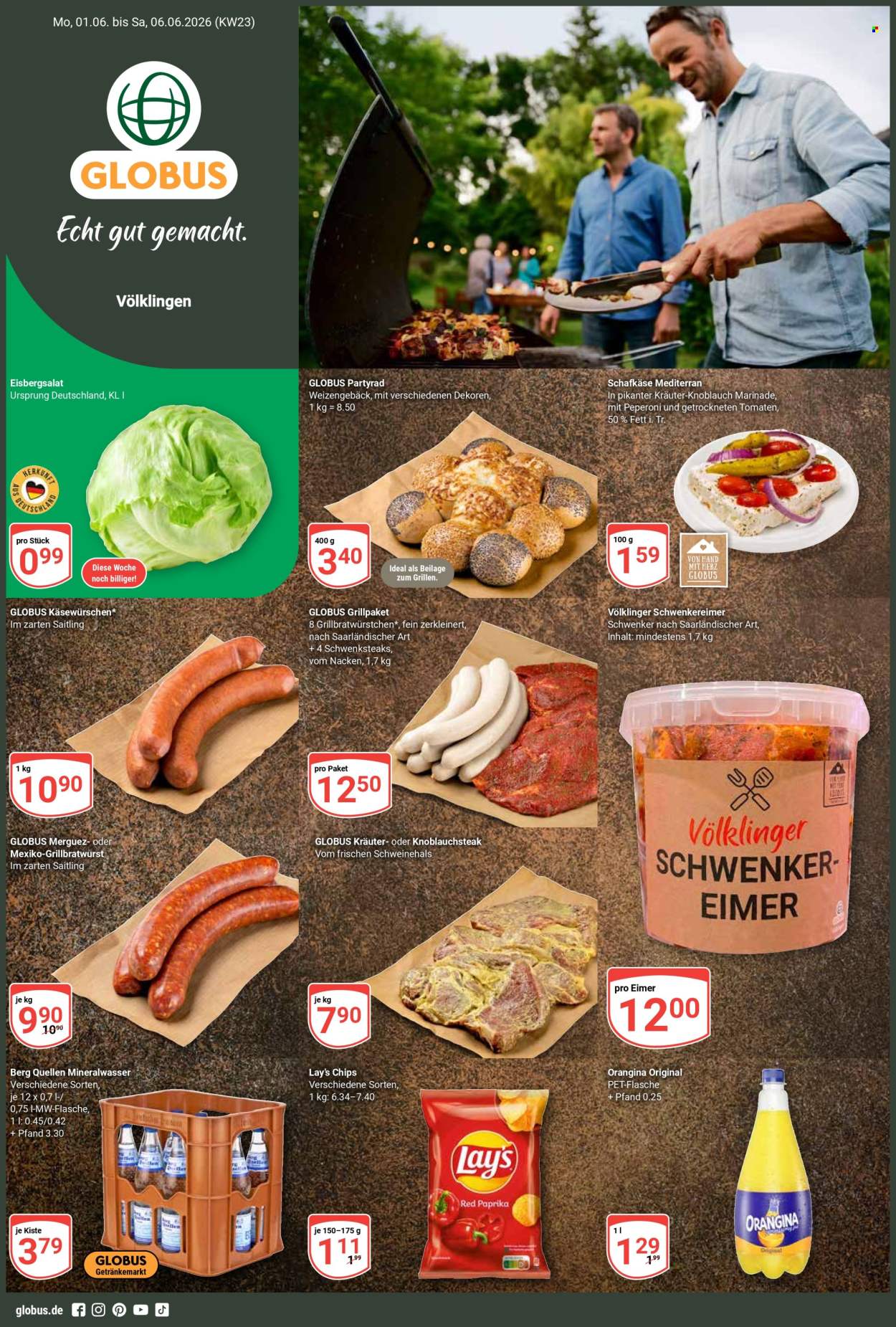 Globus Prospekte  - 1.06.2026 - 6.06.2026. Seite 1