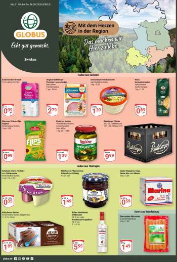 Prospekte Globus - 1.06.2026 - 6.06.2026.