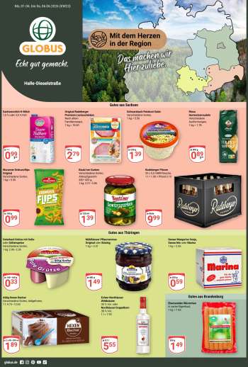 Prospekte Globus - 1.06.2026 - 6.06.2026.