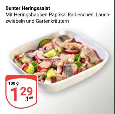 Bunter Heringssalat