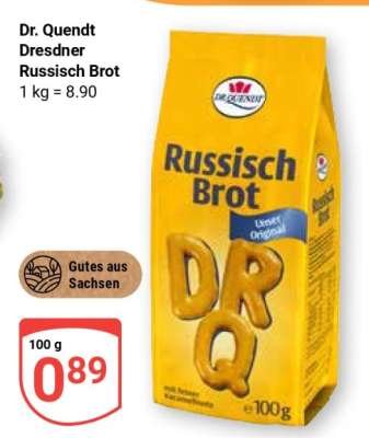 Dr. Quendt Dresdner Russisch Brot