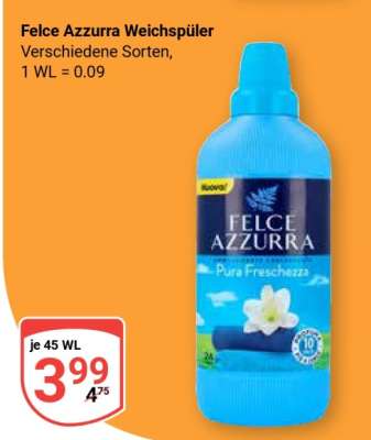 Felce Azzurra Weichspüler