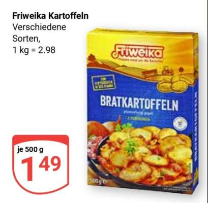 Friweika Kartoffeln