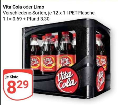 Vita Cola oder Limo