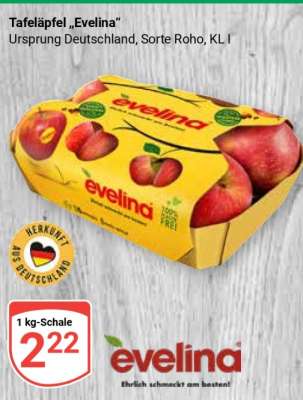 Tafeläpfel 'Evelina'