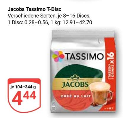 Jacobs Tassimo T-Disc