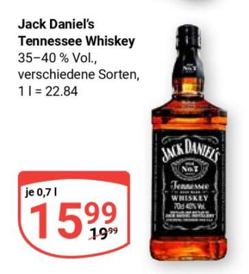 Jack Daniel’s Tennessee Whiskey