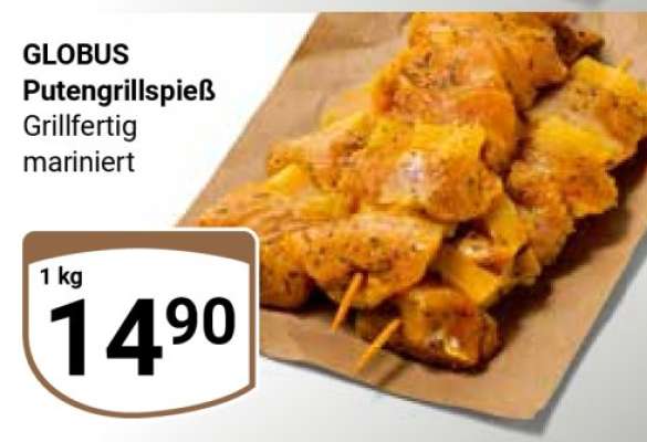 GLOBUS Putengrillspieß