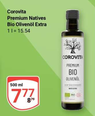Corovita Premium Natives Bio Olivenöl Extra
