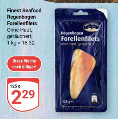 Finest Seafood Regenbogen Forellenfilets