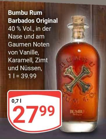 Bumbu Rum Barbados Original