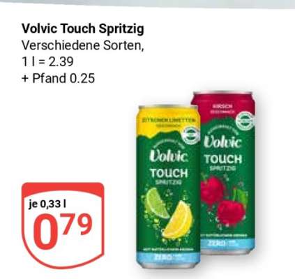 VOLVIC Touch spritzig