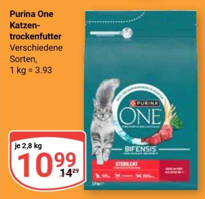 Purina One Katzentrockenfutter