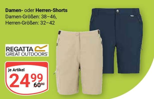 Damen- oder Herren-Shorts