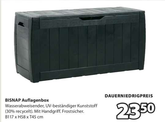 BISNAP Auflagenbox