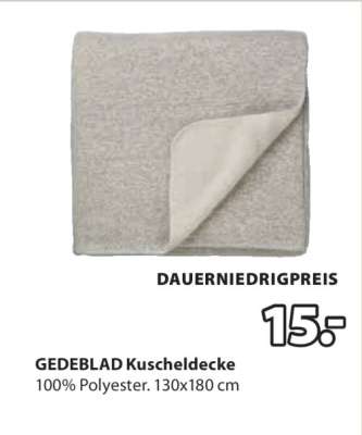 GEDEBLAD Kuscheldecke