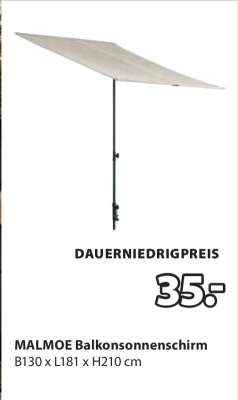 MALMOE Balkonsonnenschirm