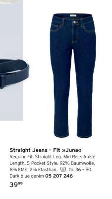 Straight Jeans - Fit »Juna«