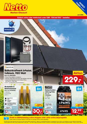 Prospekte Netto Marken-Discount - 28.05.2026 - 30.06.2026.