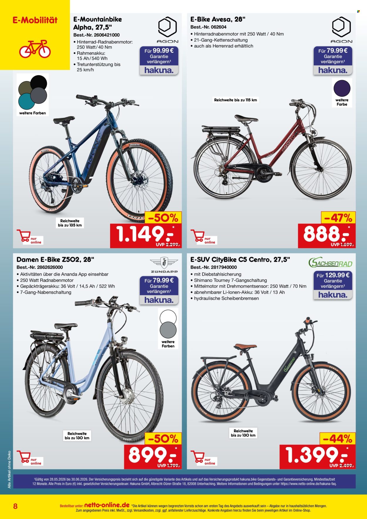 Netto Marken-Discount Prospekte  - 28.05.2026 - 30.06.2026. Seite 8
