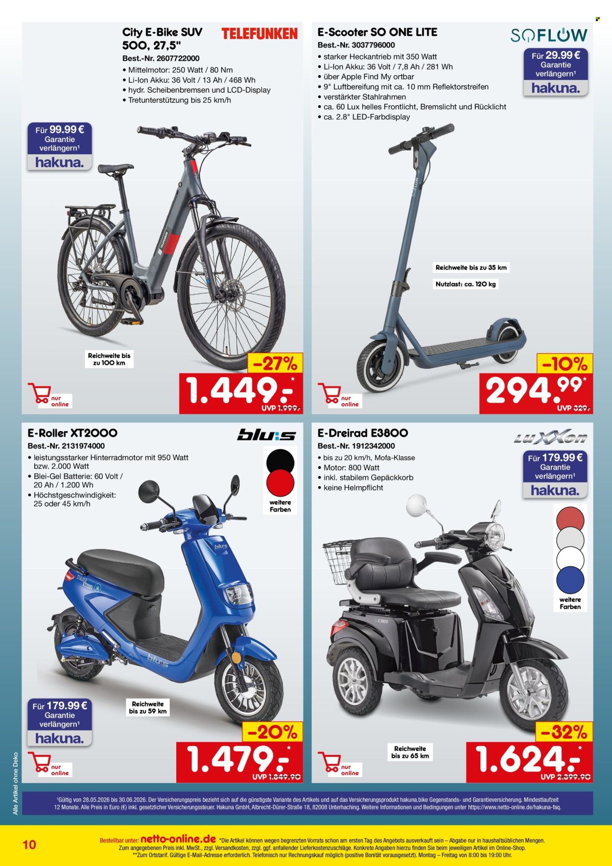 Netto Marken-Discount Prospekte  - 28.05.2026 - 30.06.2026. Seite 10
