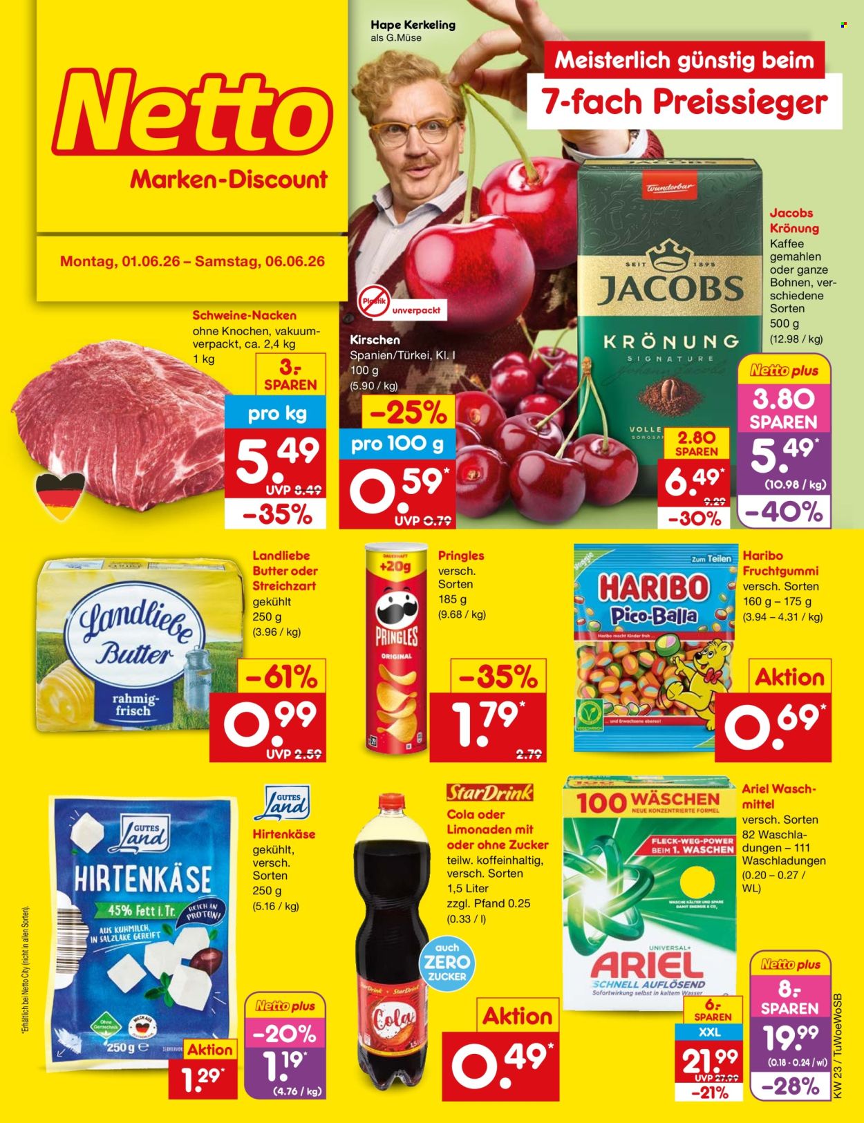 Netto Marken-Discount Prospekte  - 1.06.2026 - 6.06.2026. Seite 1