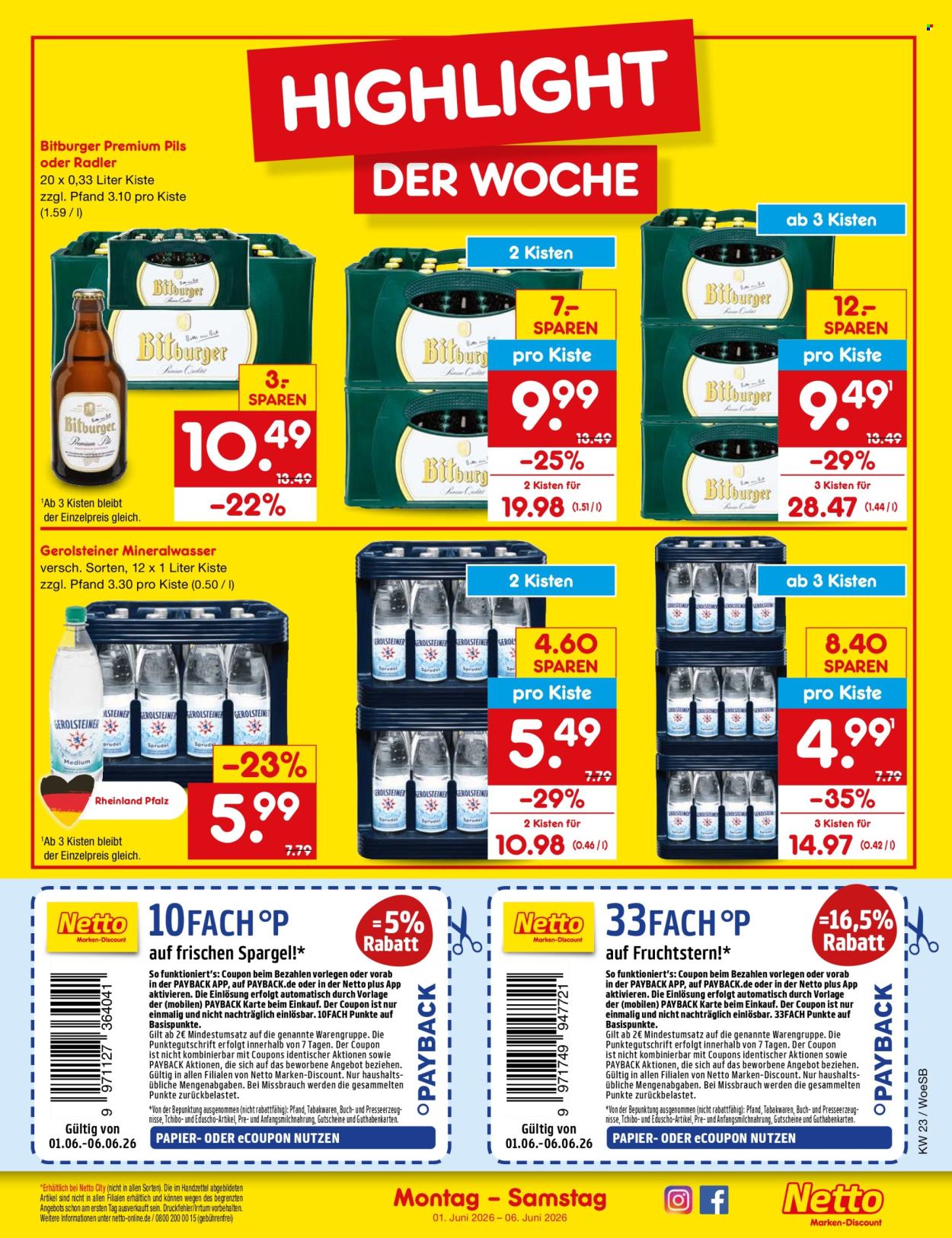 Netto Marken-Discount Prospekte  - 1.06.2026 - 6.06.2026. Seite 3