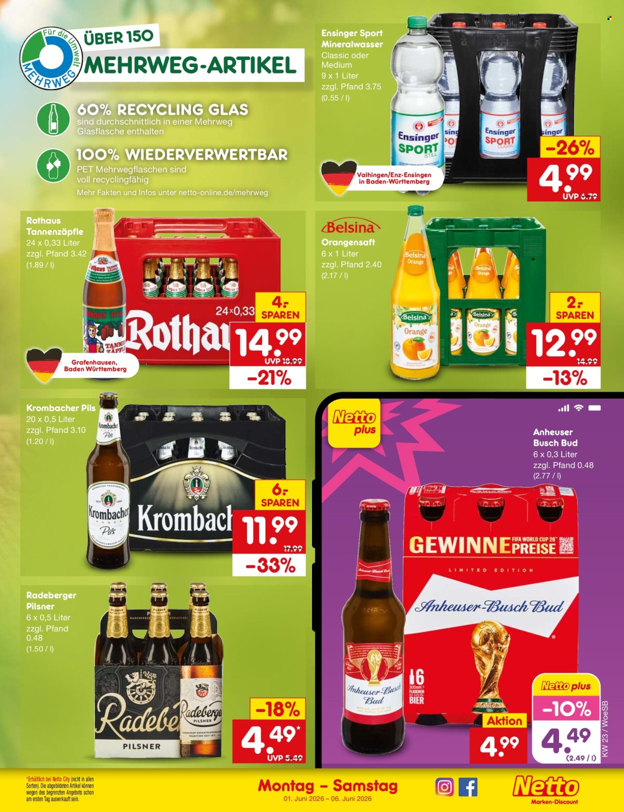 Netto Marken-Discount Prospekte  - 1.06.2026 - 6.06.2026. Seite 32