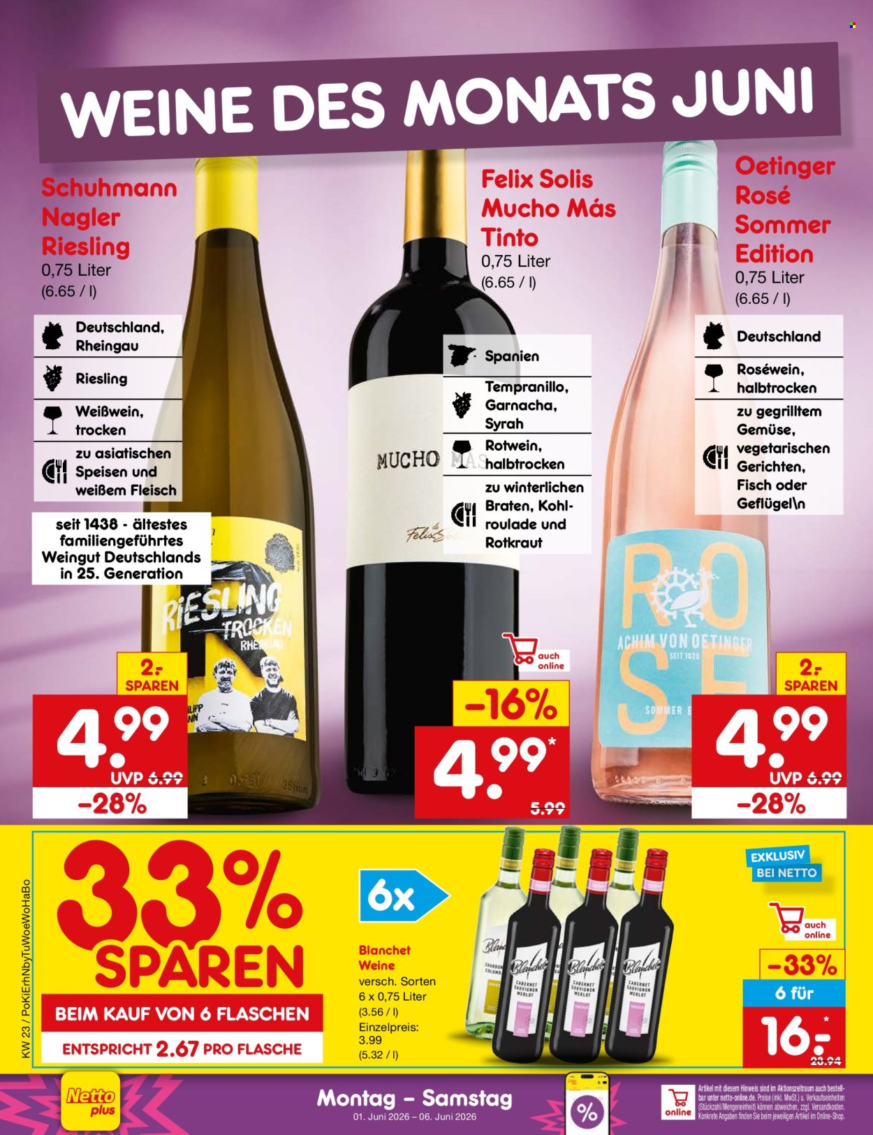 Netto Marken-Discount Prospekte  - 1.06.2026 - 6.06.2026. Seite 34
