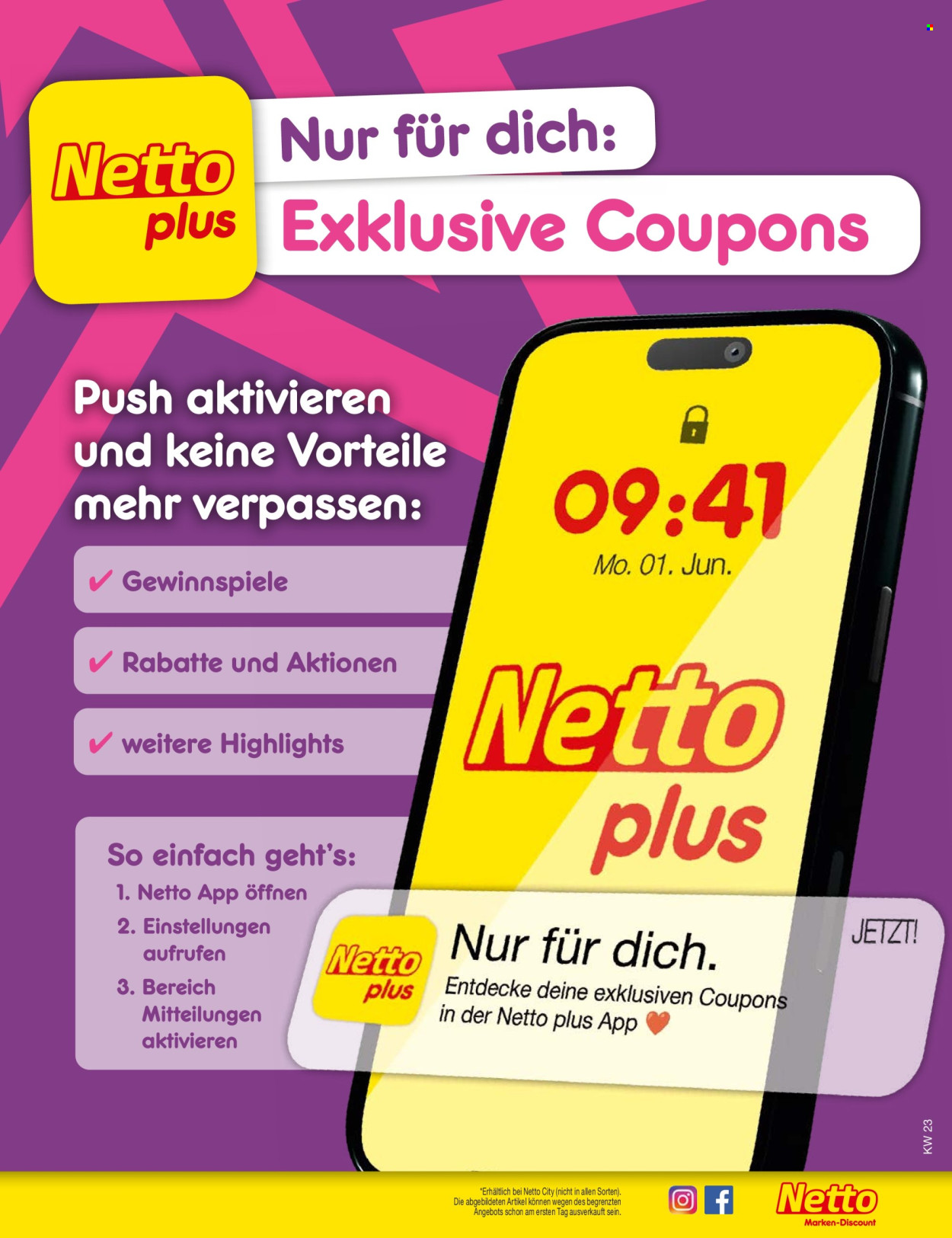 Netto Marken-Discount Prospekte  - 1.06.2026 - 6.06.2026. Seite 68