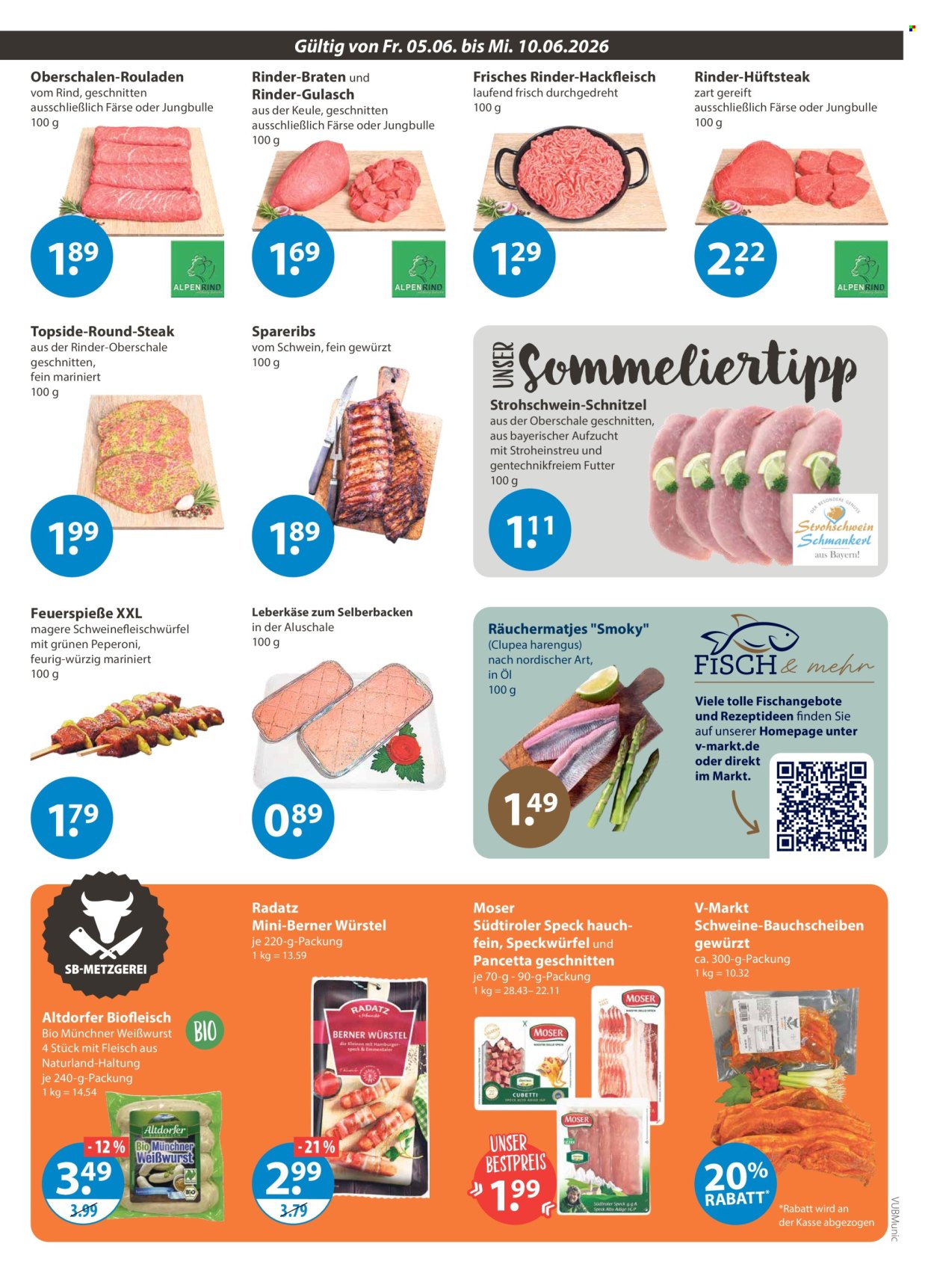 V-Markt Prospekte  - 5.06.2026 - 10.06.2026. Seite 3