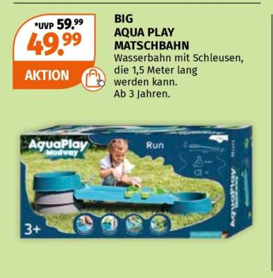BIG AQUA PLAY MATSCHBAHN