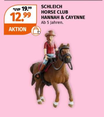 SCHLEICH HORSE CLUB HANNAH & CAYENNE