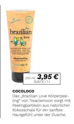Brazilian Love Körperpeeling