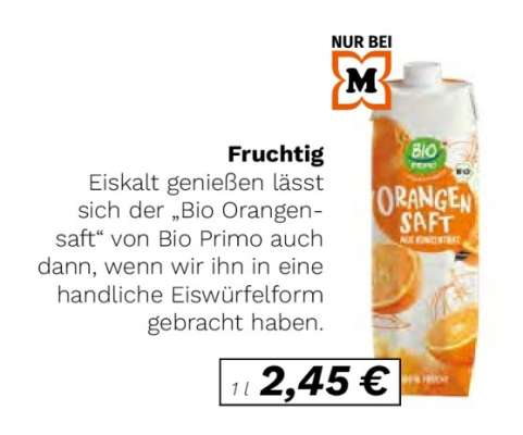 Bio-Orangensaft