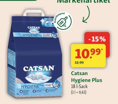 Catsan Hygiene Plus*