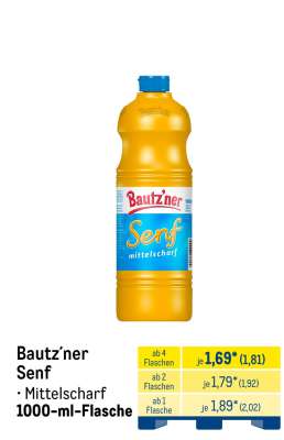 Bautz’ner Senf*