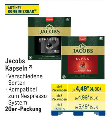Jacobs Kapseln