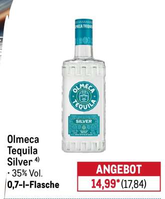 Olmeca Tequila Silver