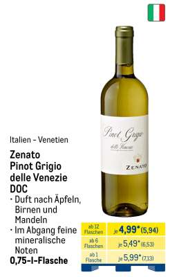 Zenato Pinot Grigio delle Venezie DOC