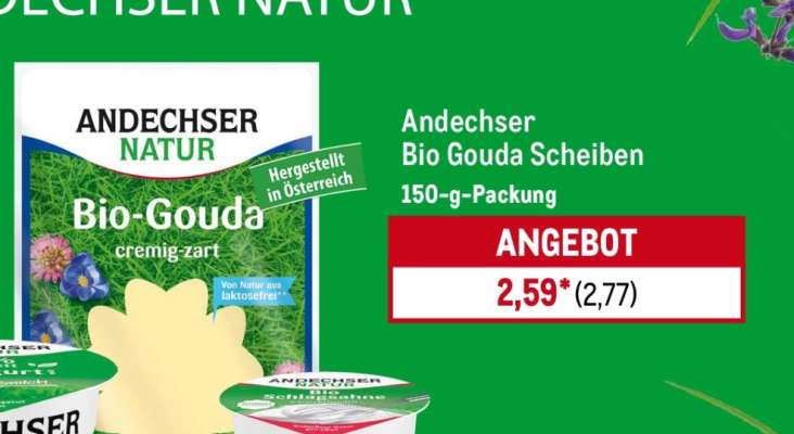 Andechser Bio Gouda Scheiben