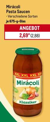 MIRÁCOLI Pasta-Saucen